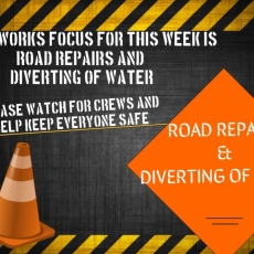 Public Works Focus for the Week of May 25-May 28