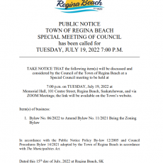 Public Hearing/Special Meeting Tonight!