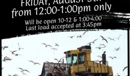Landfill Closed 12-1:00 Friday, August 5