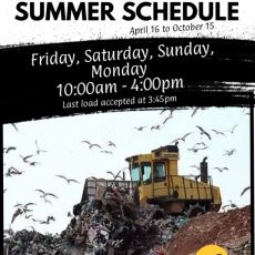 New Landfill Schedule July 7, 2023