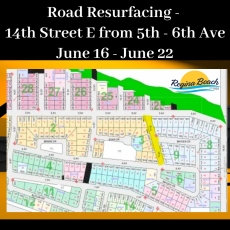 Road Resurfacing 14th St E - June 16-22