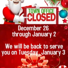 Holiday Closures - Garbage/Landfill Changes