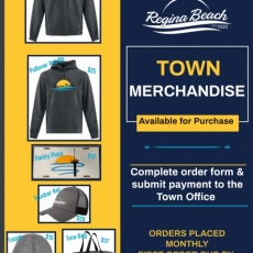 Town Merchandise Now Available for Purchase
