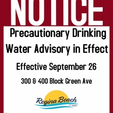 Precautionary Drinking Water Advisory - 300 & 400 Green Ave