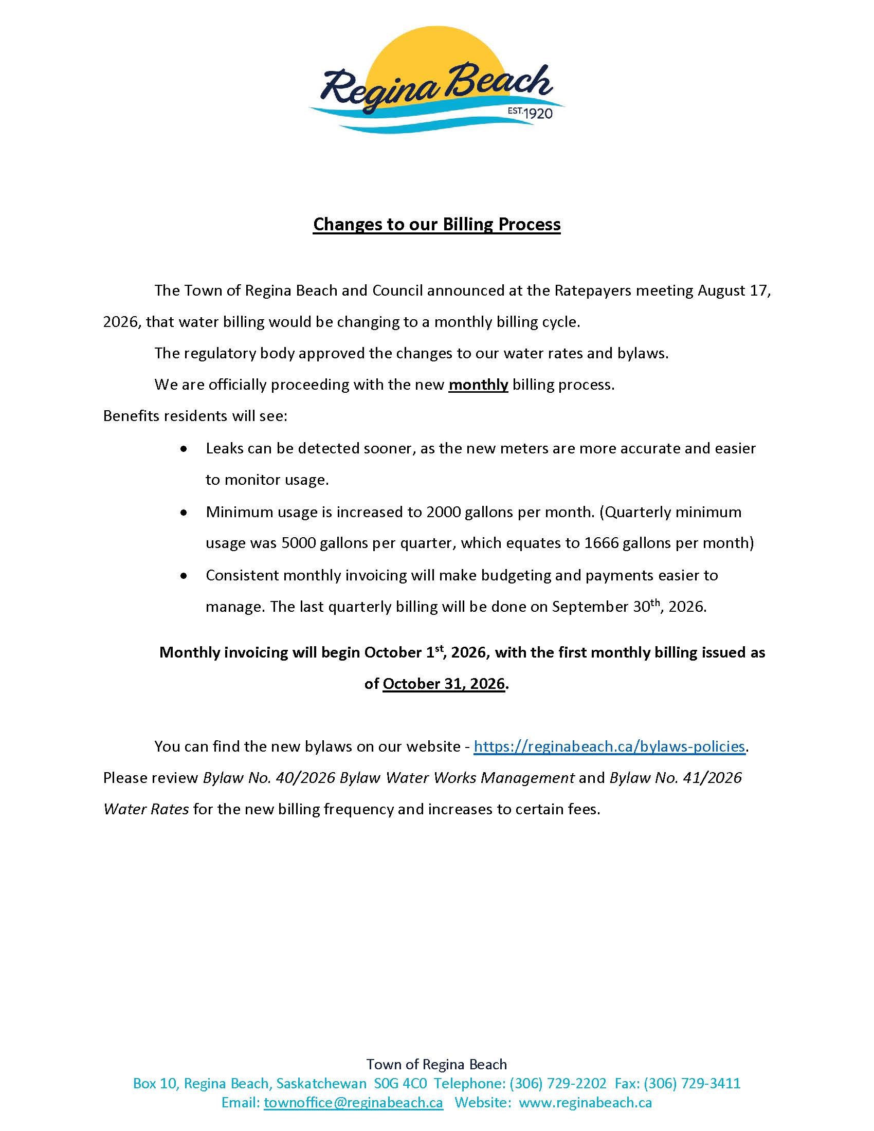 Residents_Monthly_water_billing_MEMO_2026_Letterhead