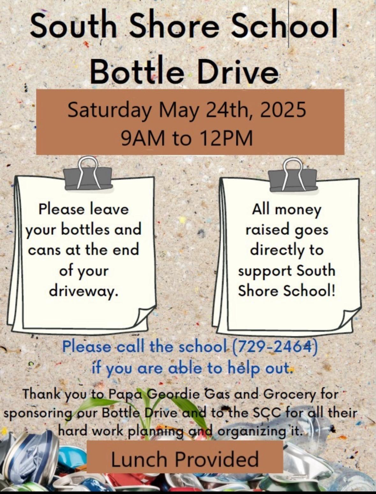 south-shore-school-bottle-drive-may-24th-2025
